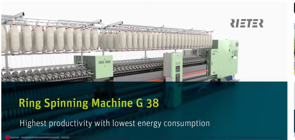 G 38 ring spinning frame